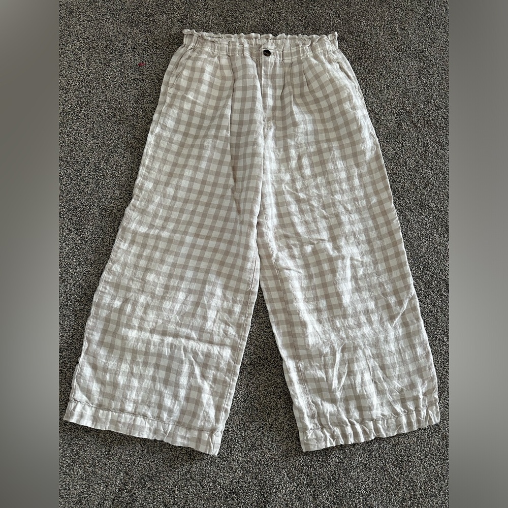 Lou & Grey gingham pants